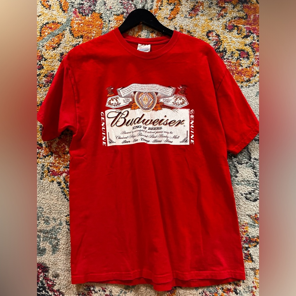 Vintage Budweiser Tee Size L